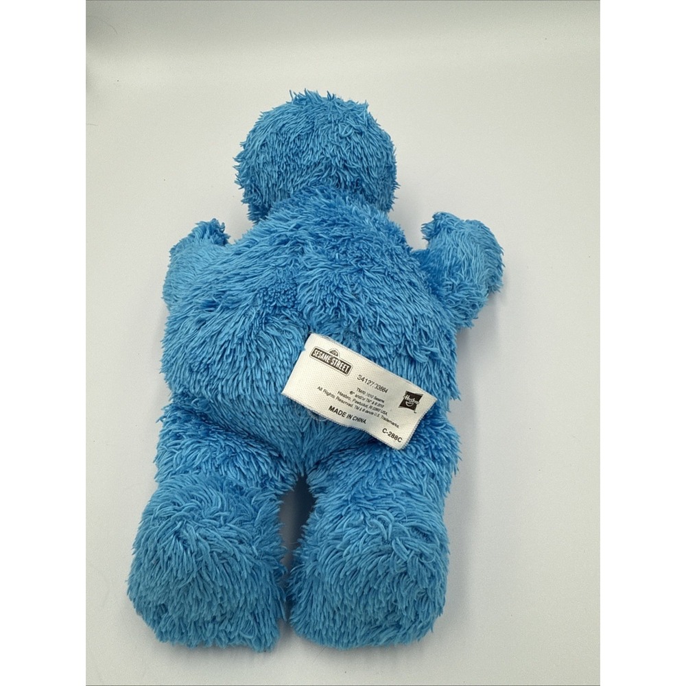 Sesame Street COOKIE MONSTER 9" Plush Stuffed‎ Toy by Hasbro - Picture 2 of 4
